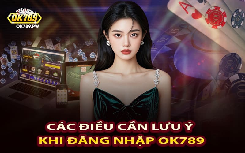 Các điều cần lưu ý khi đăng nhập Ok789