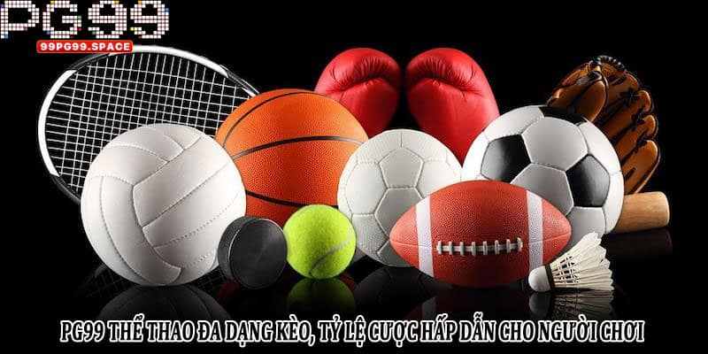 PG99 thể thao đa dạng kèo, tỷ lệ cược hấp dẫn cho người chơi